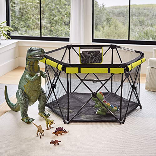 Evenflo Play-Away Portable Playard Deluxe, Adventurer , 15 Sq Ft (Pack of 1)