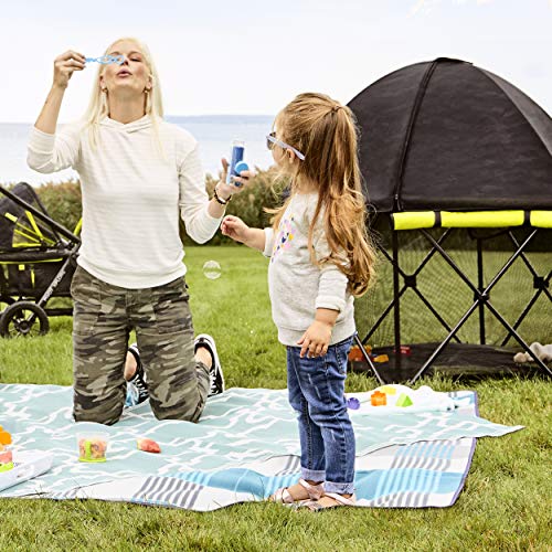 Evenflo Play-Away Portable Playard Deluxe, Adventurer , 15 Sq Ft (Pack of 1)