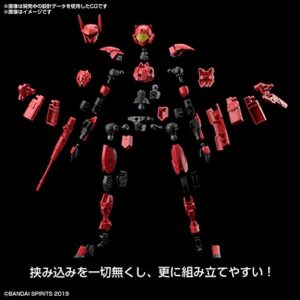 BANDAI SPIRITS 1.2 inches (30 mm) EXM-E7c Spinnatia (Command), 1/144 Scale, Color-Coded Plastic Model