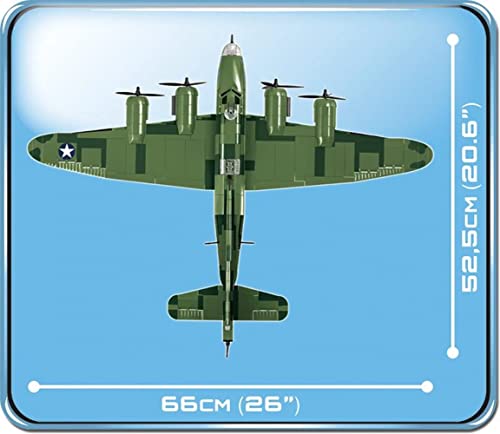 COBI Historical Collection Boeing B-17F Flying Fortress Memphis Belle Plane