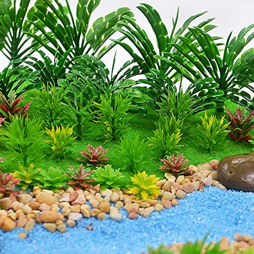 110pcs Model Plants Miniature Toy Trees Train Scenery Fairy Garden Trees Diorama Trees Model Scenery Railway Park Garden Scene Architecture Wargame Trees Model