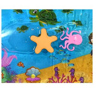 Baby/Toddler Play Mat, Inflatable Water Sensory Play Mat, Tummy Time