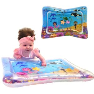 Baby/Toddler Play Mat, Inflatable Water Sensory Play Mat, Tummy Time