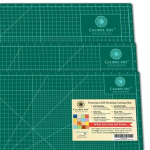 self healing rotary cutting mat, full 24×36, best for quilting sewing | warp-proof & odorless (not from china)