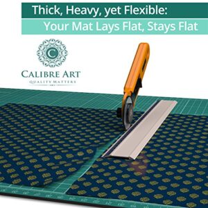 Self Healing Rotary Cutting Mat, Full 24x36, Best for Quilting Sewing | Warp-Proof & Odorless (Not From China)