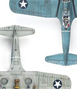 Academy US Navy USN SB2U-3 Vindicator Battle of Midway Plastic Model Kits 1/48 Scale