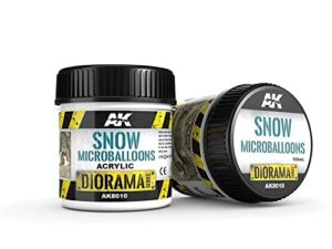 aki diorama effects – snow microballoons 100ml