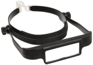 donegan osc optisight binocular magnifying visor, black
