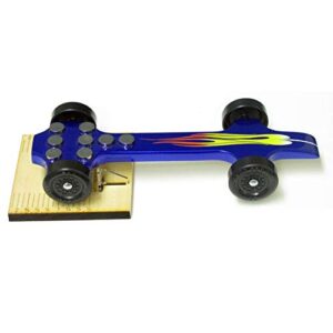 maximum velocity pine derby car tool | derby car center of gravity stand | accurately & easily measure cog for pinewood car kits