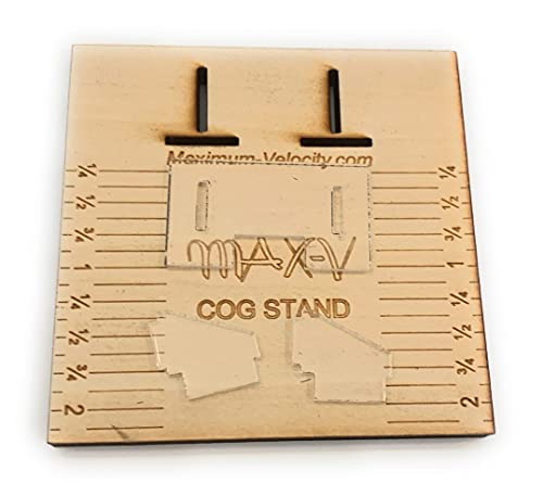 Maximum Velocity Pine Derby Car Tool | Derby Car Center of Gravity Stand | Accurately & Easily Measure COG for Pinewood Car Kits