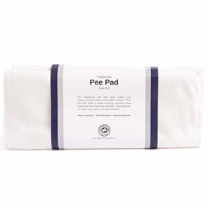 topponcino pee pad by the topponcino company | pack of 2 | keep your topponcino clean and dry | 100% waterproof | machine-washable