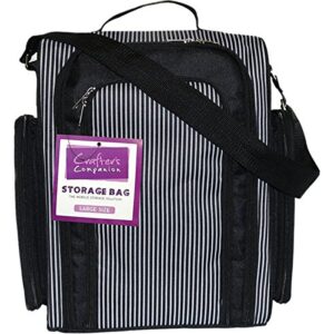 spectrum noir travel large storage bag, black and white