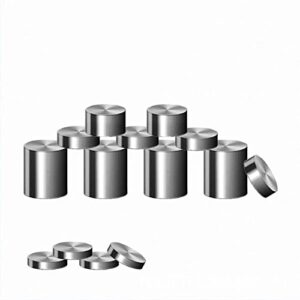 3.25 OZ Cylindrical Tungsten Weight for Derby Pine Race Wood Car, 14 Pieces Multiple Size Incremental Weight to Optimize Your Car Speed