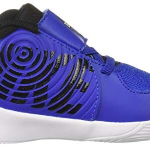 Nike Baby Team Hustle D 9 (TD) Sneaker, Game Royal/Black-White, 6C Regular US Toddler