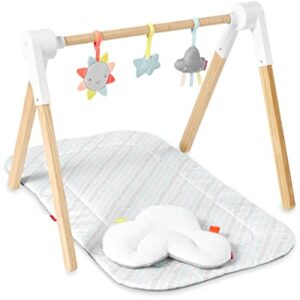 Skip Hop Wooden Baby Gym, Silver Lining Cloud Activity Gym