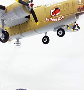 Atlantis B-24J Liberator WWII Bomber Buffalo Bill Plastic Model Kit 1/92 Scale