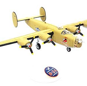 Atlantis B-24J Liberator WWII Bomber Buffalo Bill Plastic Model Kit 1/92 Scale