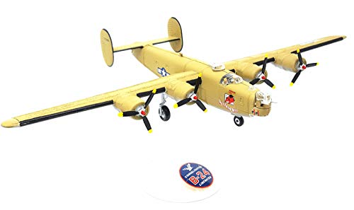 Atlantis B-24J Liberator WWII Bomber Buffalo Bill Plastic Model Kit 1/92 Scale