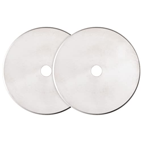 Fiskars 01-005896 Titanium Rotary Blades, 60mm, 2 Pack , Silver