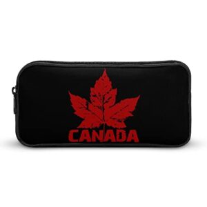 canada pencil case stationery pen pouch portable makeup storage bag organizer gift