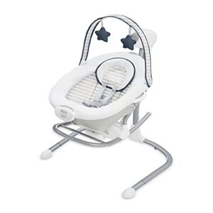 graco soothe ‘n sway baby swing with portable rocker (alex)