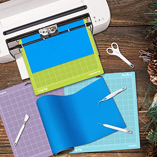 ReArt Standard Grip Adhesive Cutting Mat 6 x 12 Inch For Cricut Expression Machine - 3 Pack