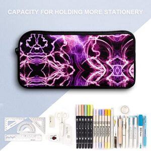 Thunder and Fulmination Pencil Case Stationery Pen Pouch Portable Makeup Storage Bag Organizer Gift