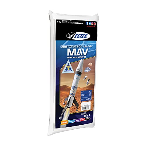 Estes Mav Flying Model Rocket Kit 7283 | Ready to Fly Beginner Rocket, Multi