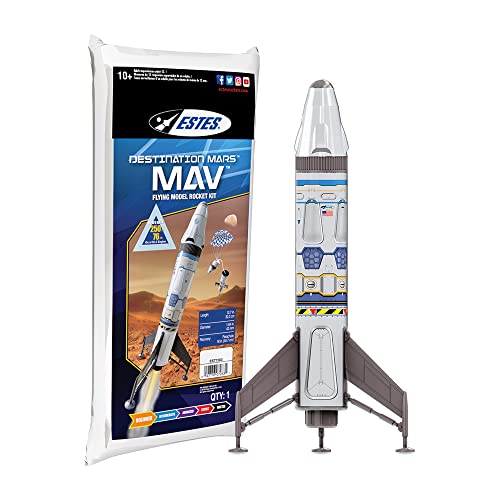 Estes Mav Flying Model Rocket Kit 7283 | Ready to Fly Beginner Rocket, Multi