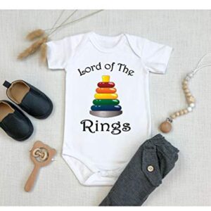 Lord of The Rings Cute Funny Bodysuit Newborn Infant Onesie Green