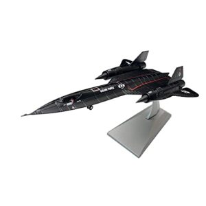 1/144 scale us air force sr-71 blackbird reconnaissance aircraft metal military plane diecast model for collection or gift