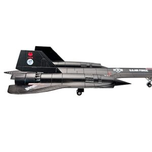 1/144 Scale US Air Force SR-71 Blackbird Reconnaissance Aircraft Metal Military Plane Diecast Model for Collection or Gift