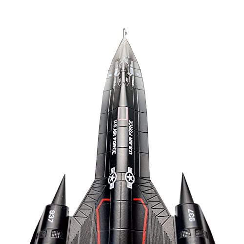 1/144 Scale US Air Force SR-71 Blackbird Reconnaissance Aircraft Metal Military Plane Diecast Model for Collection or Gift