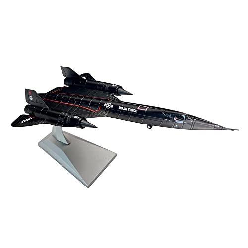 1/144 Scale US Air Force SR-71 Blackbird Reconnaissance Aircraft Metal Military Plane Diecast Model for Collection or Gift