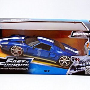 Fast & Furious 1:24 2005 Ford GT Die-cast Car, Toys for Kids and Adults