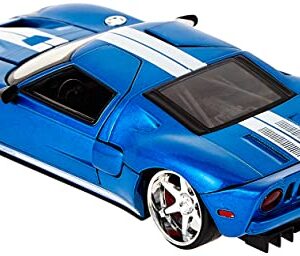 Fast & Furious 1:24 2005 Ford GT Die-cast Car, Toys for Kids and Adults