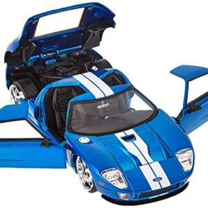 Fast & Furious 1:24 2005 Ford GT Die-cast Car, Toys for Kids and Adults