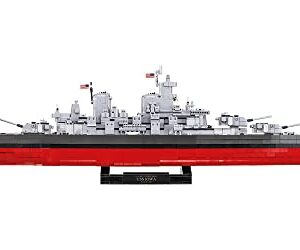 COBI Historical Collection World War II Iowa-Class Battleship, 4-in-1 Executive Edition