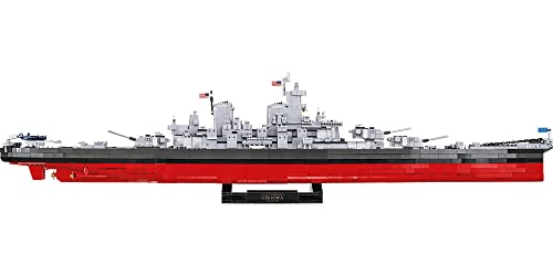 COBI Historical Collection World War II Iowa-Class Battleship, 4-in-1 Executive Edition