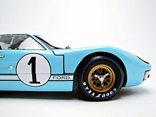 1966 Ford GT40 MK Metal Die-Cast Model Racecar