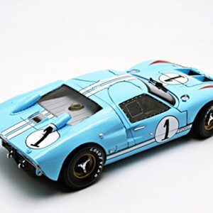 1966 Ford GT40 MK Metal Die-Cast Model Racecar