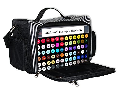 Crafter's Companion Small Storage Travel Bag, Black/White