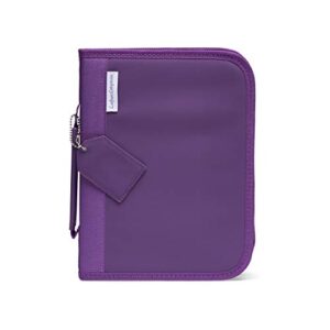 crafter’s companion folder-small die & stamp storage, purple