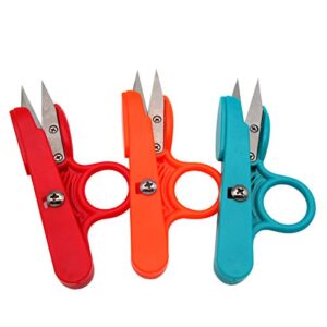 ckpsms brand – #tc800 color thread nippers plastic scissors machine embroidery tc-800 (3pcs)