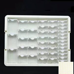 5d diamond painting storage containers, assorted sizes boxes transparent rhinestones organizer for beads, studs