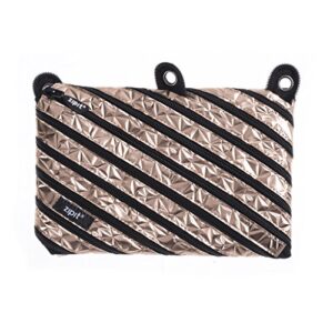 zipit girls’ 3-ring pouch, bronze crackle, 9.060.785.91 inch (lwh)