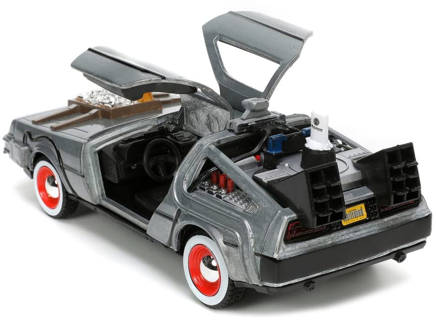 ModelToyCars Delorean DMC (Time Machine), Back to The Future Part III - Jada Toys 32290 - 1/32 Scale Diecast Car