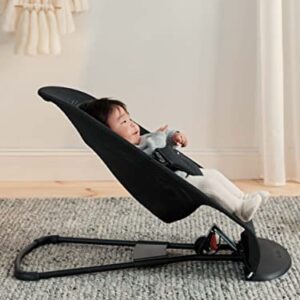 BabyBjörn Bouncer Bliss, Black Frame, Mesh, Black (006225US)