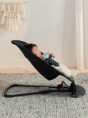 BabyBjörn Bouncer Bliss, Black Frame, Mesh, Black (006225US)