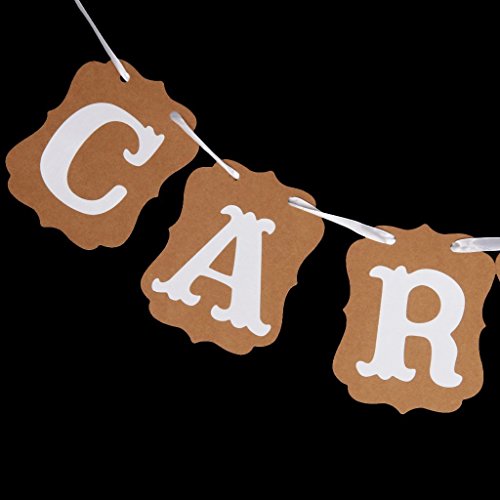 MagicW Cards Bunting Wedding Banner Wedding Party Banner Garland Sign Photo Props Hanging D¨¦cor Wedding Party Decoration